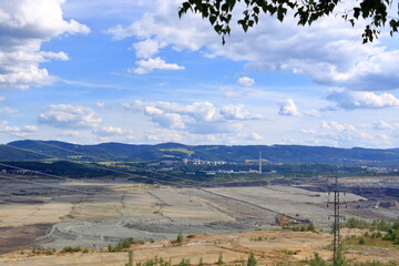 Coal mine near Sokolov in Czech Republic