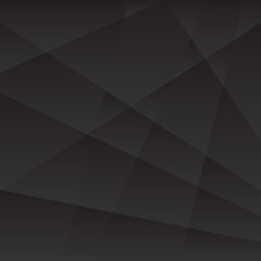 Obraz premium Modern black polygon charcoal crumpled paper abstract background with gradient paper texture vector illustration.