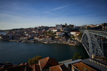 Fototapeta na wymiar Porto, the Douro and its bridges