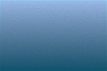 Maze background. Blue maze pattern.