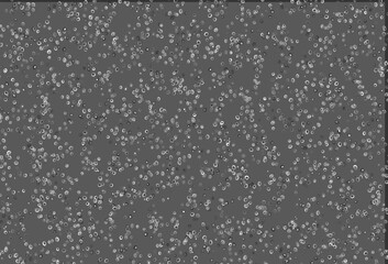 Light Silver, Gray vector pattern with spheres.