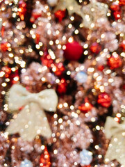 christmas bokeh background