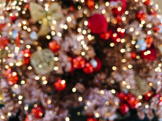 christmas bokeh background