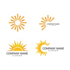 sun illustration logo