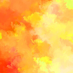 Wall art. Unique and creative illustration. Brush stroked painting. Abstract background of colorful brush strokes. Brushed vibrant wallpaper. Painted artistic creation.