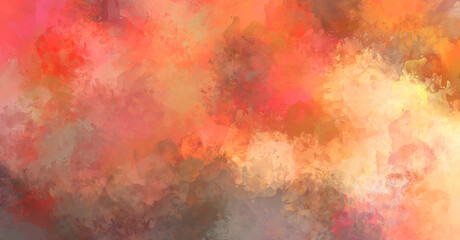 Artistic abstract background. Texture painted wallpaper. Creative illustration with strokes of paint. Brush pattern painting.