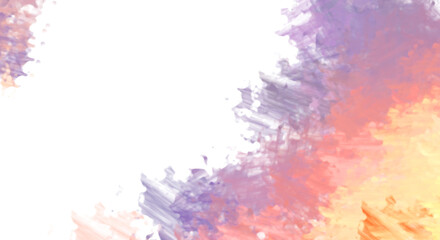 Brushed Painted Abstract Background. Brush stroked painting. Artistic vibrant and colorful wallpaper.