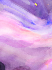 Handmade surreal abstract pattern watercolor. Modern artistic painting. 2d illustration. Texture backdrop painting mix. Creative wall art. Contemporary art