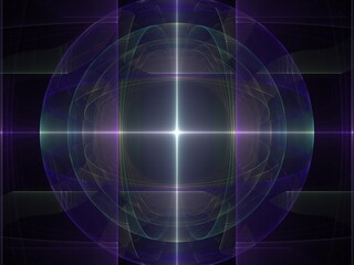Imaginatory fractal background Image