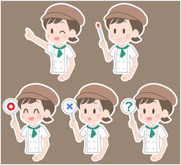 パティシエ　カフェ　ポインター　セット