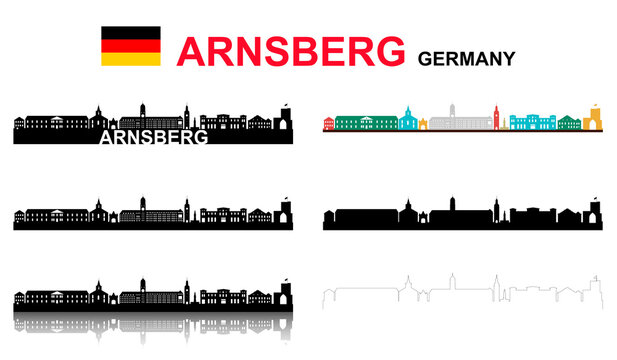 Arnsberg , gro&szlig;es Set
