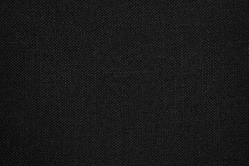 Black abstract background. Black fabric texture background.