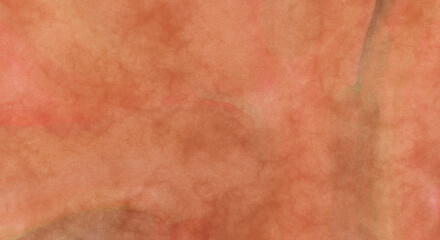 Modern painting of soothing brush strokes resembling alcohol inks. Watercolor abstract painting with pastel colors for poster, wall art, banner, card, book cover or packaging.