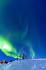 aurora boreal en Islandia 