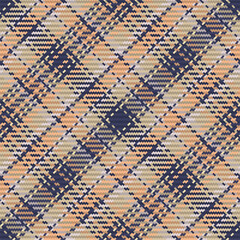 Seamless pattern of scottish tartan plaid. Repeatable background with check fabric texture. Vector backdrop striped textile print.