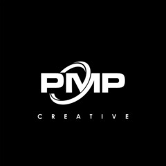 PMP Letter Initial Logo Design Template Vector Illustration