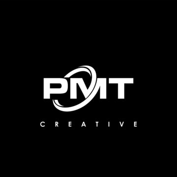 PMT Letter Initial Logo Design Template Vector Illustration