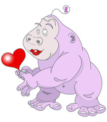 Mademoiselle gorille