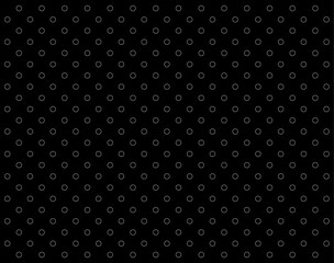 Black and white polka dot pattern. polka dot wave background vector