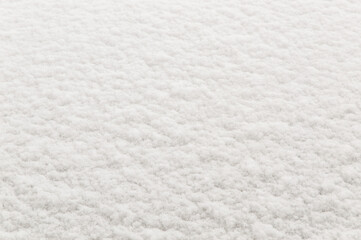 winter background: fresh clean even snow, large snowflakes