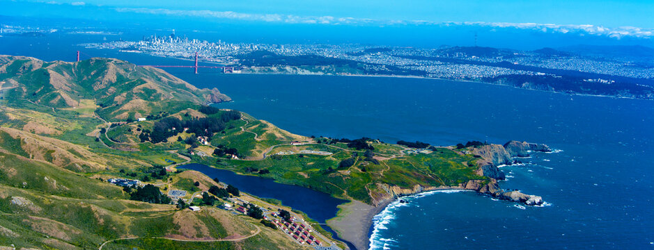 San Francisco Bay Bird view 