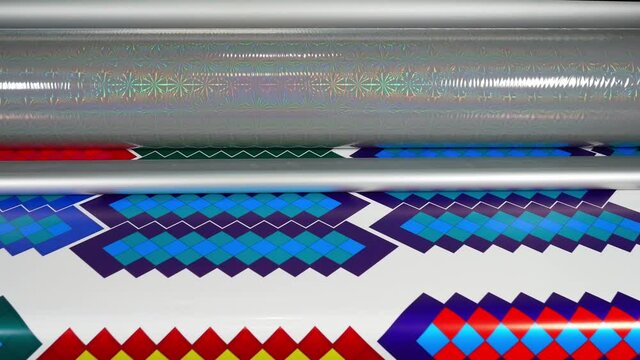 Professional large  Automatic roll  laminating machine with snow glitter film