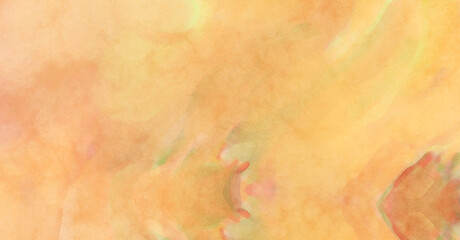 Watercolor abstract painting with pastel colors. Soft color painted illustration of calming composition for poster, wall art, banner, card, book cover or packaging. Modern brush strokes painting.