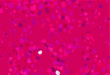 Light Purple, Pink vector background with abstract lines.