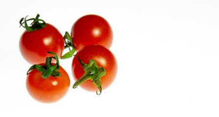 Fresh cherry tmatoes on a white surface.
Mini tomato.

4534 x 2428 px
38 cm x 20 cm
300 dpi