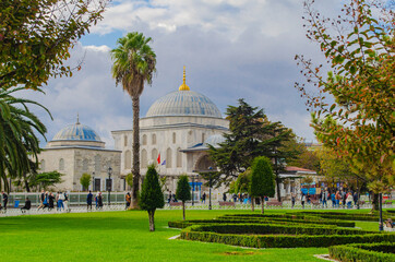 Mosque. Cityscape in Istanbul (Turkey)