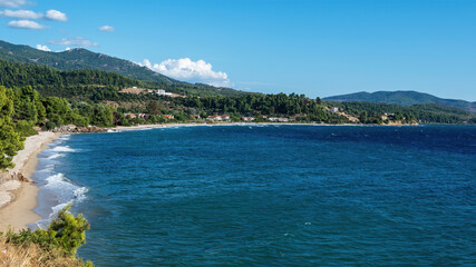 Obraz premium Aegean sea coast of Greece