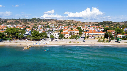 Aegean sea coast of Greece, Nikiti