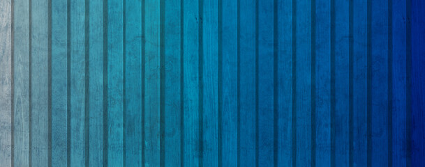 Fototapeta na wymiar Texture bois dégradé de bleu 