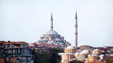 Naklejka premium Gazi Atik Ali Pasha Mosque in Istanbul, Turkey