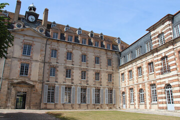 historic building in chartres in france