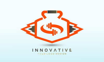 fire icon fitness vector logo design, fitness logo design, dumbbell icon, Gym Logo Ideas and Fitness Logo Designs