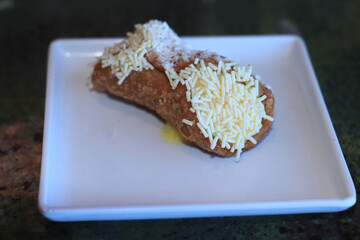 Cannoli traditional Sicilian pastry