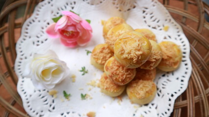 Traditional Cake in Indonesia, Nastar Cake with Cheese