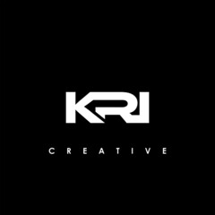 KRI Letter Initial Logo Design Template Vector Illustration