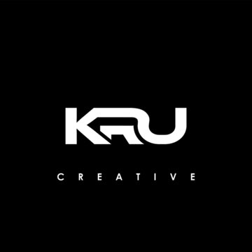 KRU Letter Initial Logo Design Template Vector Illustration