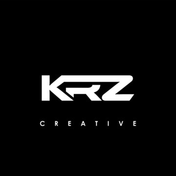 KRZ Letter Initial Logo Design Template Vector Illustration