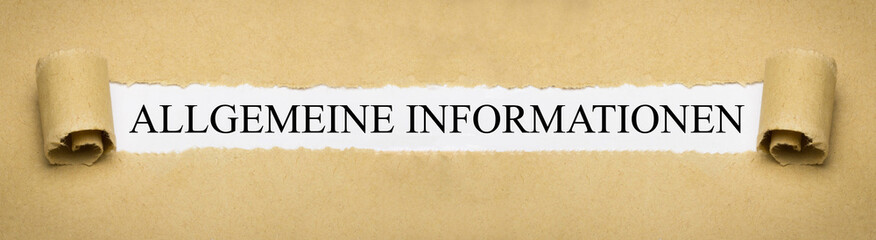 Allgemeine Informationen