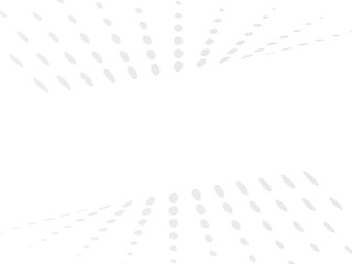 Abstract gray circle element art vector illustration isolated on white background. Dots pattern.