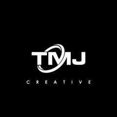 Obraz premium TMJ Letter Initial Logo Design Template Vector Illustration