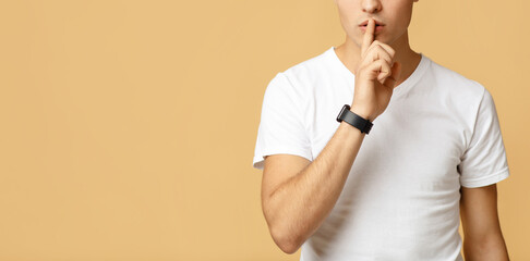 Hush up, stop talking, confidential information and secret