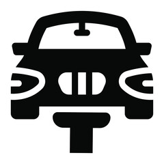 
Car jack solid icon design, automotive repair
