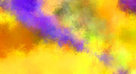 Creative abstract painting. Background with artistic brush strokes. Colorful and vibrant illustration. Painted art.