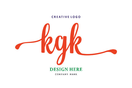 KGK lettering logo is simple, easy to understand and authoritative