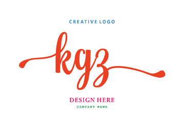 KGZ lettering logo is simple, easy to understand and authoritative