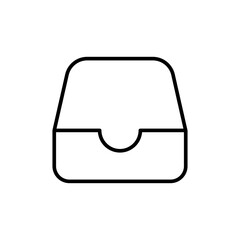 Archive icon. Inbox symbol modern, simple, vector, icon for website design, mobile app, ui. Vector Illustration